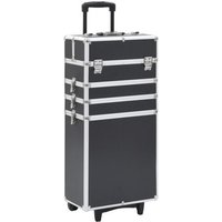 Chariot de maquillage Aluminium Noir