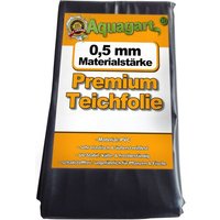 Liner de bassin PVC 5 m x 8 m, 0,5 mm film noir pour bassin de jardin
