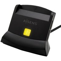 AISENS ASCR-SN04CSD-BK lecteur de contrôle d'accès Lecteur de commande d'accès USB Noir
