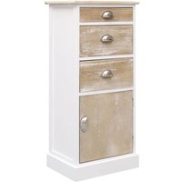 Armoire Latérale 38 X 28 X 86 Cm Bois De Paulownia Vidaxl Vidaxl