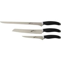Berkel Teknica Jeu De 3 Couteaux À Jambon Noir