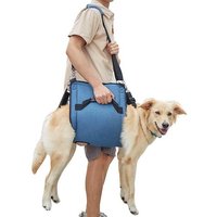 2xl, Bleu)Harnais De Transport Pour Chien, Sac À Dos D'urgence Pour Animaux De Compagnie, Harnais De Levage Pour Chien Pour La Coupe Des Ongles Pour