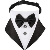 Bandana Formel De Smoking Pour Chien Bandana De Mariage Pour Chien Collier Pour Chien Avec N¿Ud Papillon Et Cravate Designs Réglables N¿Ud Papillon