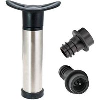 Kit De Conservation Du Vin Sous Vide, 1 Accessoire De Conservation De La Pompe À Vide, Avec 2 Bouchons De Vin Rouge, Utilisé Pour Conserver Le Vin Et