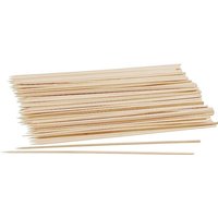 Lot De 100 Brochettes En Bois Certifié Fsc, Pics À Grillades Et Barbecues Écoresponsables, Piques Bois, Bois Certifié Fsc, 25cm