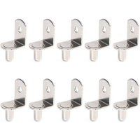 Épingles De Support Pour Étagères, Séparateur Pour Armoire Fixe, Meuble, Support Mural, 10 Pièces