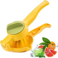 Presse-Agrumes Manuel Au Citron (Jaune), Presse-Agrumes À Main, Extracteur De Jus De Citron Vert, Presse-Fruits Pour Citron Vert, Citron Orange