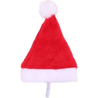 Articles De Décoration De Noël Chapeaux Pour Animaux De Compagnie Chats Chiens Coiffes Chapeaux De Noël Petits Chapeaux En Peluche Longue Peluche