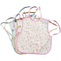 3 Pièces Bébé Gilet Style Lacets Salive Serviette Coton Dessin Animé Sac De Riz Étanche