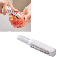 Éplucheur Multifonction En Acier Inoxydable, Gaine Trois En Un, Artefact Rotatif De Déchiquetage De Fruits Et Légumes