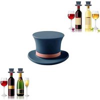 Bleu - 1 Pièce , Bouchon De Bouteille En Silicone Pour Bouteille De Vin, Drôle Et Réutilisable, Bouchon De Vin, Bouchon De Bouteille, Garde Au Frais