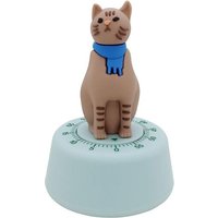 Minuterie Minuterie De Cuisine Mécanique En Forme De Chat En Forme De Chat(Marron)