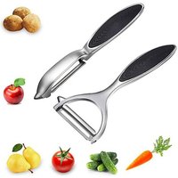 Eplucheur Pomme De Terre - Éplucheur En Acier Inoxydable Pour Carottes, Aubergines, Poires, Mangues Et Concombres, Avec Poignée Ergonomique