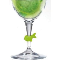 Boîte De 8 Marque-Verres Poissons