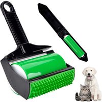 2 Pièces Stick It Roller, Rouleau Anti-Peluches Réutilisable Et Lavable, Animaux De Compagnie Stick It Lint Roller, Pour Poils D'animaux Et Vêtements