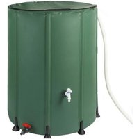 Bc-elec - BS400008 Réservoir d'eau de pluie 200 litres en PVC avec sortie pour tuyau d'arrosage, tank à eau de pluie 60x72cm