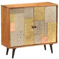 Vidaxl Buffet 80x30x75 Cm Bois D'acacia Massif