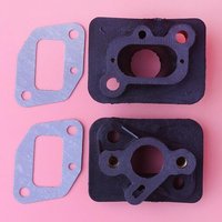 2 Pcs/lot Débroussailleuse Collecteur D'admission Pour 40-5 43CC 52CC Tondeuse Carburateur de Pièces de Connecteur de Base D'admission Tuyau Carbu