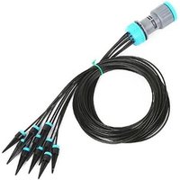 Système dirrigation Jardin, 10 goutteurs, arrosage automatique, infiltration, irrigation goutte à goutte