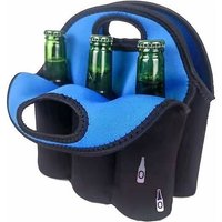 Lot de 6 sacs isothermes pour porte-bière, porte-bière isolé en néoprène pour bouteilles de bière, sac fourre-tout extérieur pour bière et boissons