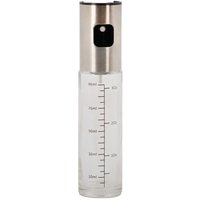 Intirilife Set De 4 Pulvérisateurs D'huile Bouteilles À Spray De 100 Ml Avec Pinceau De Pâtisserie, Brosse De Bouteille, Entonnoir D'huile - Pour