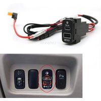 1pc Rapide Chargeur De Voiture Type-C Pd Usb Wild Prise 12v/24v Utilisation Pour Mitsubishi Outlander Lancerex Pajero Dehors Asx V73 V93 V97