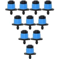 100 PiCes Arroseurs de Diffusion RGlables PulvRisation 360 DegrS Arrosage Goutteur Jardin Agriculture Outil DIrrigation PZCC