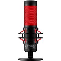 HyperX HX-MICQC-BK QuadCast - Micro Autonome Complet pour les streamers, créateurs de contenu et joueurs Noir