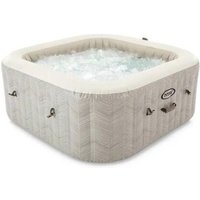Spa gonflable PureSpa Chevron carré Bulles 6 places - Intex