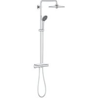 Colonne thermostatique VITALIO JOY XL GROHE 26403001 - tête Ø 26 cm 3 jets + douchette 3 jets