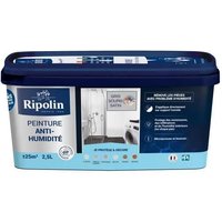 Peinture Antihumidité RIPOLIN 2,5L Gris Souris Satin