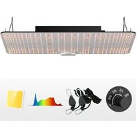 VEVOR Lampe Croissance Plante LED Panneau Quantum Horticole Spectre Complet 200W