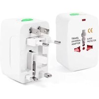 Adaptateur Voyage Universel, Adaptateur Prise Universelle Multi-Fonction, Internationale 200 Pays France, USA, UK et Australie, All-in-One Travel