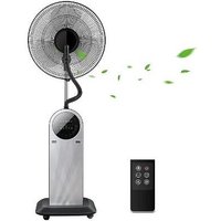 Forest Mist 33JTU - 95W, Ventilateur brumisateur d'intérieur avec télécommande. Minuterie programmable jusqu'à 8h avec arrêt automatique. Fonction
