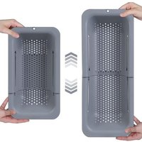 Laver Les Légumes Et Les Fruits(Gris), Égoutter Les Pâtes Cuites Et Les Plats Secs ? Extensible ? New Home Kitchen Essentials