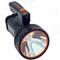 Lampe de Poche à Del Rechargeable de 7000 lumens Super Brillante avec Bords tranchants pour éviter Les bêtes Unisex-Youth, Black, 1
