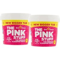 The Pink Stuff Pâte Nettoyante Rose - Nouveau Format 850 grammes - Lot de 2