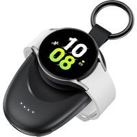 Chargeur Portable pour Samsung Watch, 1400 mAh, Charge Rapide, Chargeur magnétique sans Fil, Chargeur Porte-clés de Voyage pour Galaxy Watch