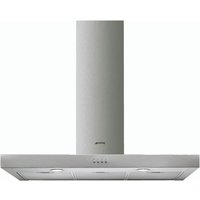 "Smeg - Hotte décorative murale KATE900CEX - Gris"