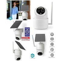 Caméra surveillance extérieure motorisé Wi-Fi Full HD 1080p Inclinaison du panoramique IP65 Durée Accu 5 Mois microSD (non inclus) +