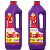 DESTOP Lot de 2 D¿boucheurs Gel Express- 4 doses Flacon de 950ml