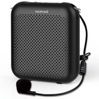 Amplificateur de Voix Portable Rechargeable avec Microphone Filaire et Ceinture, Microphone Personnel et Haut-Parleur pour Enseignants, Guides