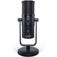 M-AUDIO UBER MIC Microphone USB à Condensateur pour Gaming, Streaming, Podcast, Enregistrement avec 4 Directivités, Bouton Sourdine, Sortie Casque