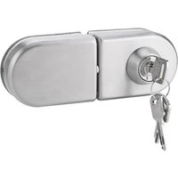 Serrure De Porte Porte En Verre Sécurité Antivol 10 12mm Serrure En Acier Inoxydable Avec Clé Marche/Arrêt Pour L'utilisation De La Salle De Bain Du