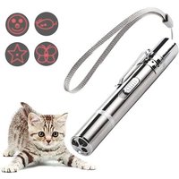 Jouets Interactifs Pour Chats, Usb Rechargeable Pour Vos Animaux Domestiques Led Lumière De Poche, Multipattern Funny Pet Lumière De Commande,