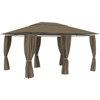 Vidaxl Jeu De Chaise Et Tabouret De Jardin 4 Pcs Résine Tressée Marron