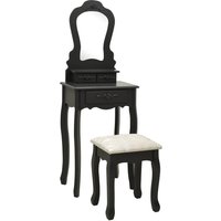 Vidaxl Salon De Jardin 9 Pcs Avec Coussins Noir Résine Tressée