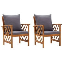Vidaxl Ensemble De Bar De Jardin 5 Pcs Marron Miel Bois De Pin Massif