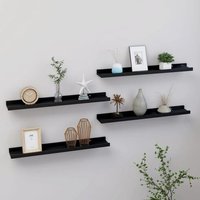 Vidaxl Salon De Jardin 10 Pcs Avec Coussins Noir Résine Tressée