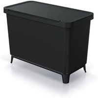 Poubelle de tri Keden SYSTEMA - 3x10l noir recyclage